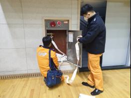 단양소방서, 제21대 국회의원선거 투표소 대상 소방안전점검 실시 기사 이미지